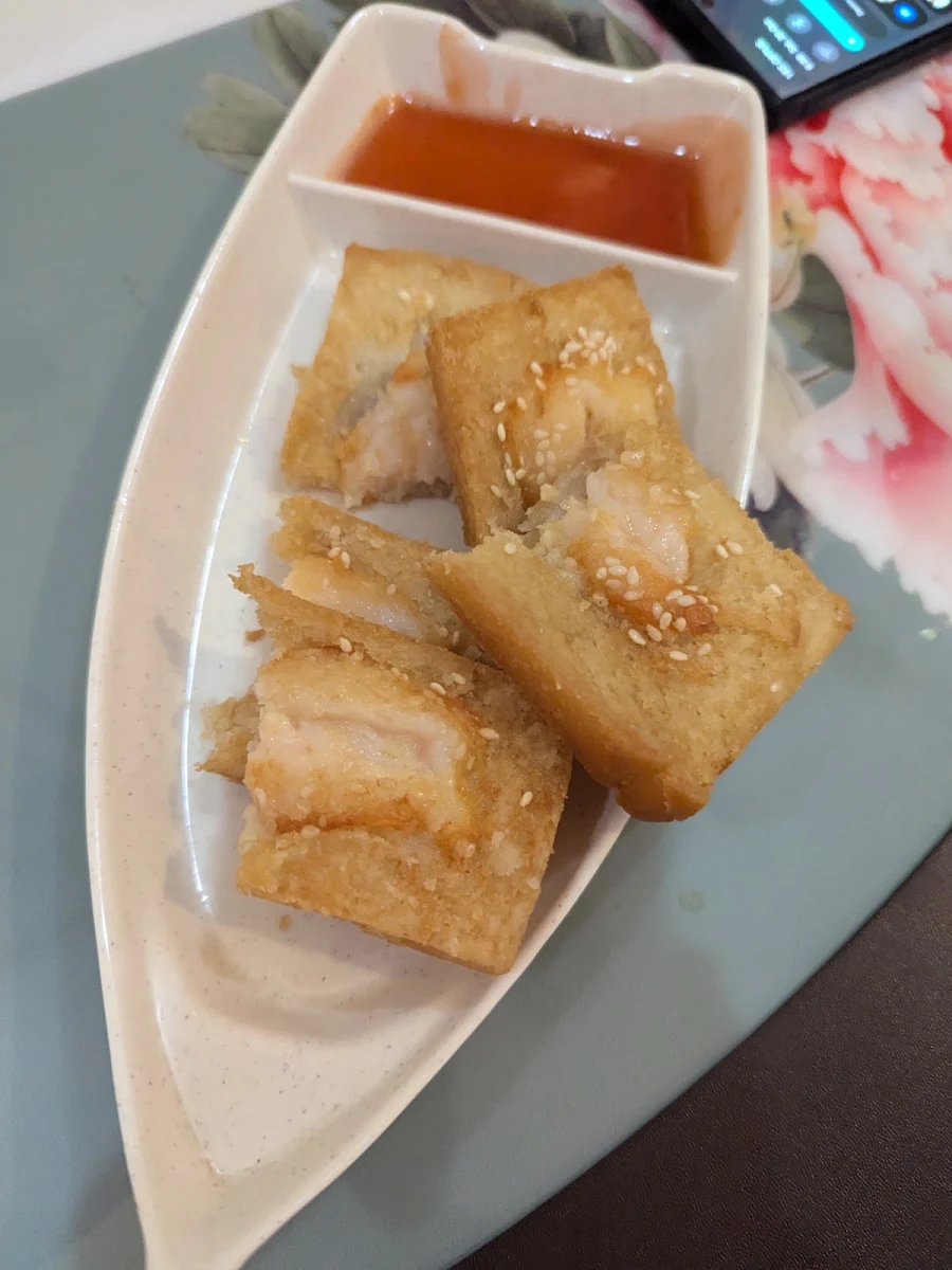Sesame Prawn Toast, Happy Village