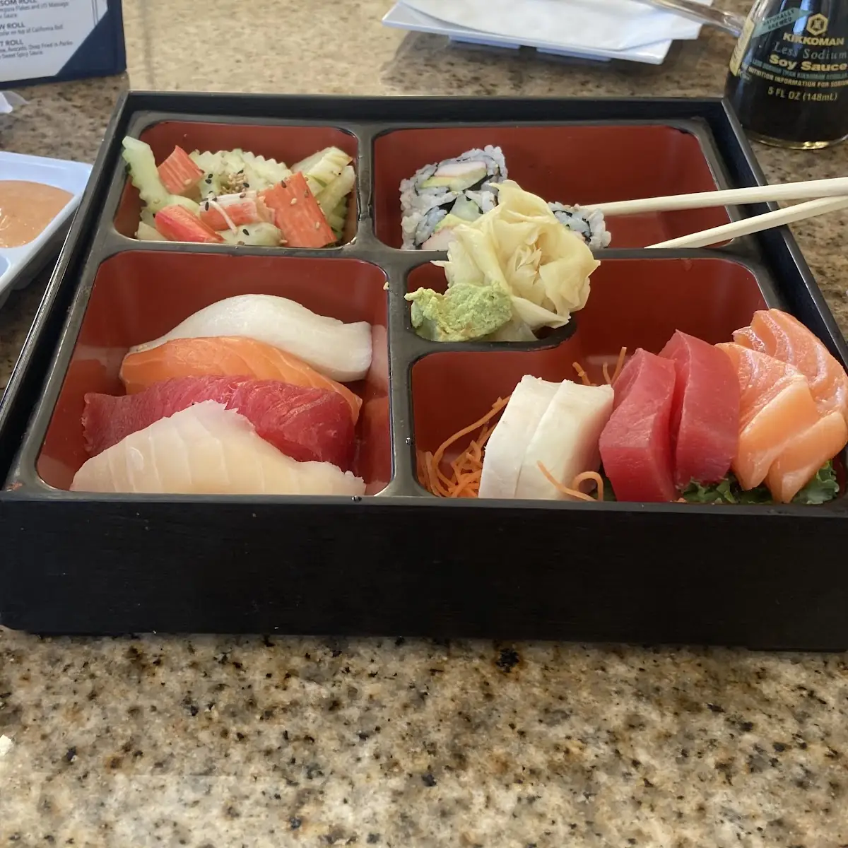 Sushi and Sashimi Combo