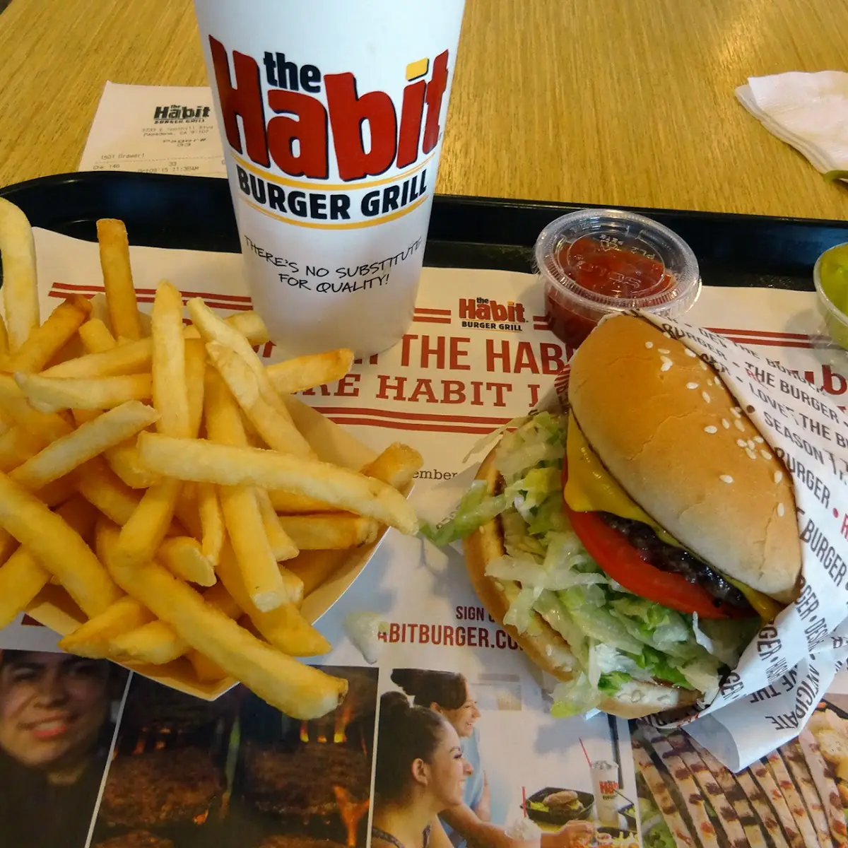 Cheeseburger Combo with Shake