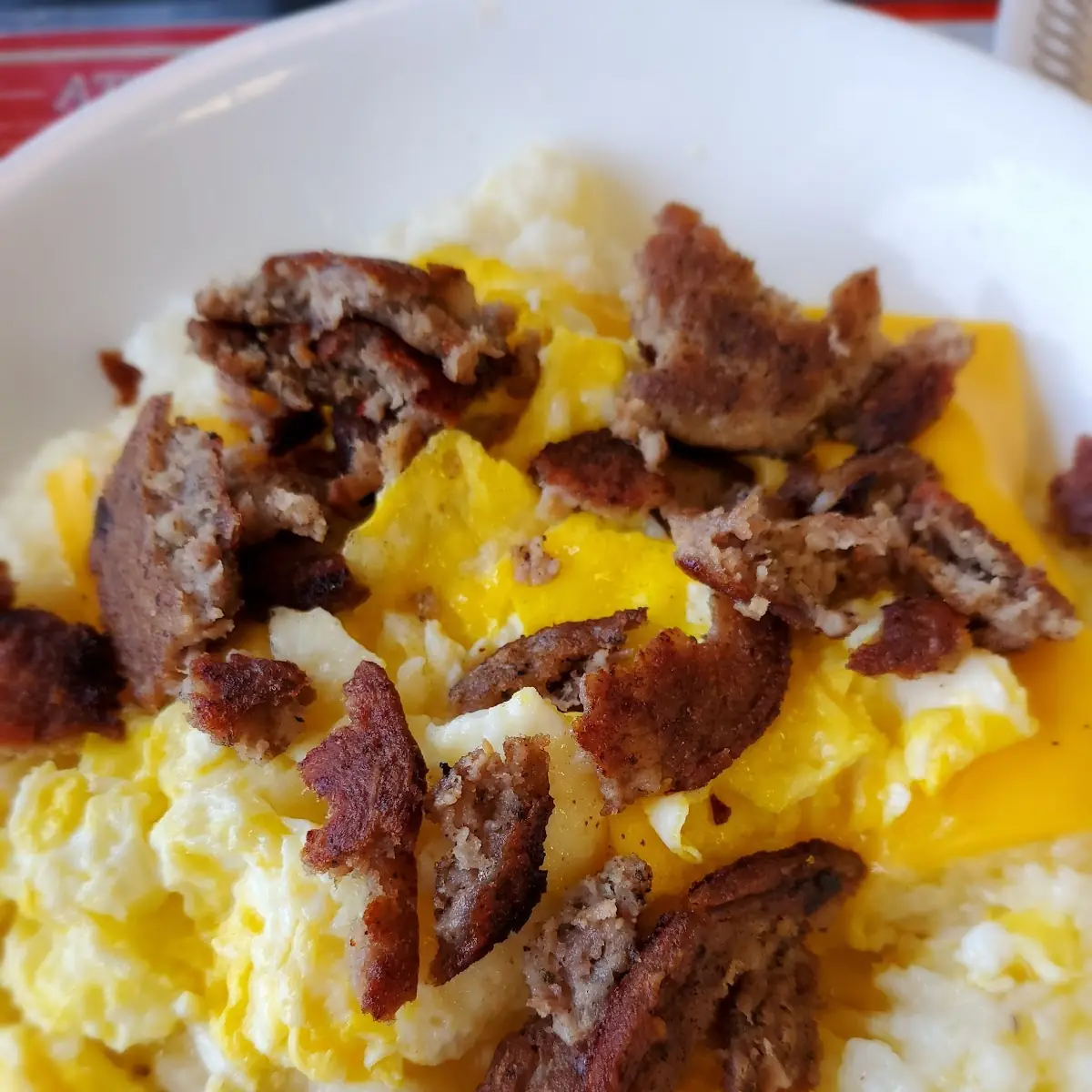 Cheesy Grits Bowl