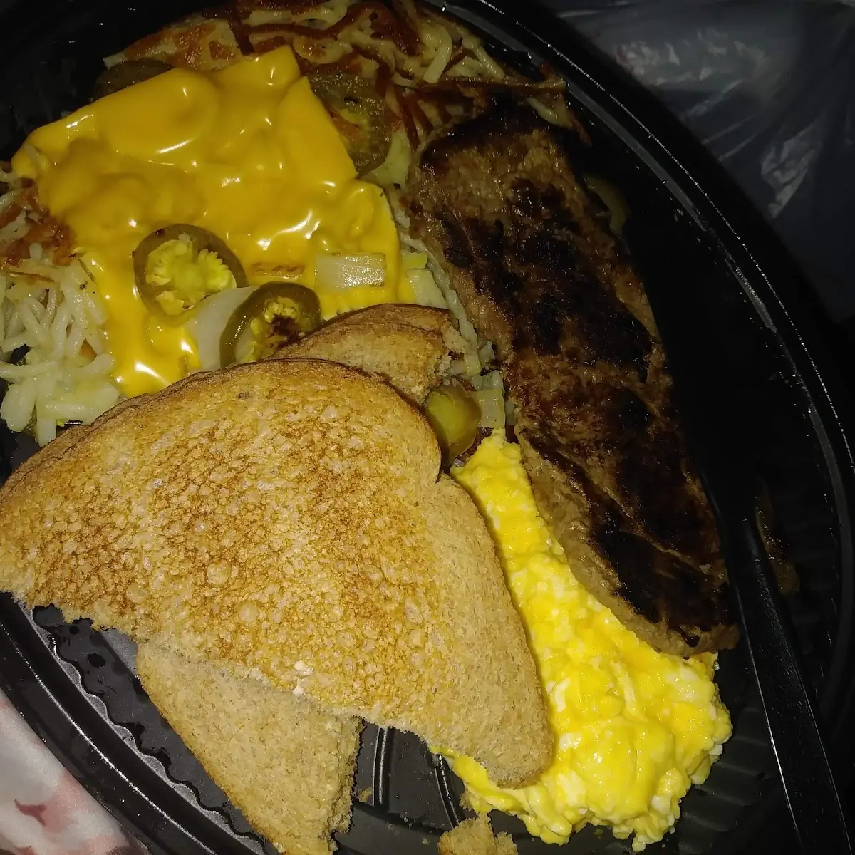Egg & Cheese Melt Plate
