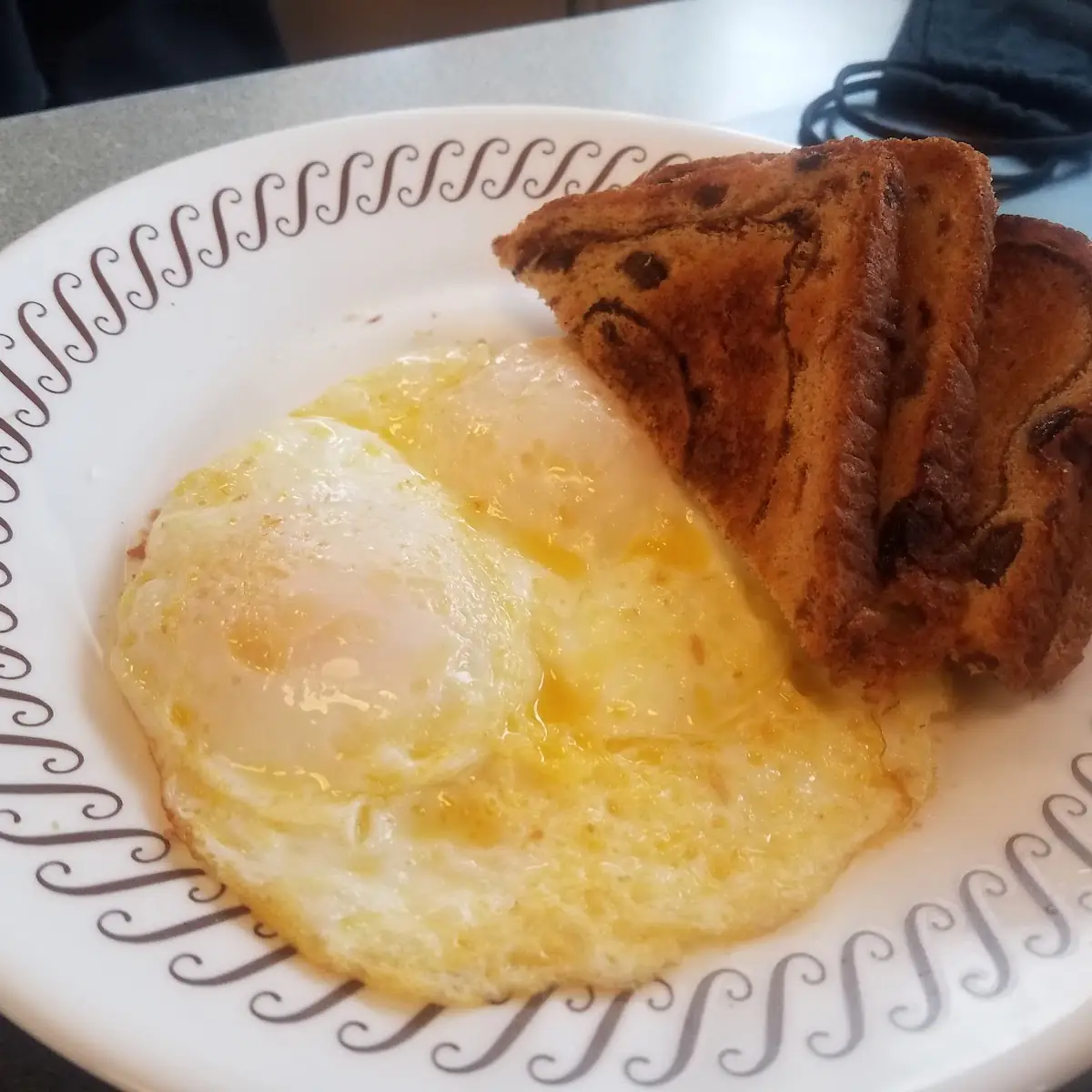 Over Easy & Cinn Toast