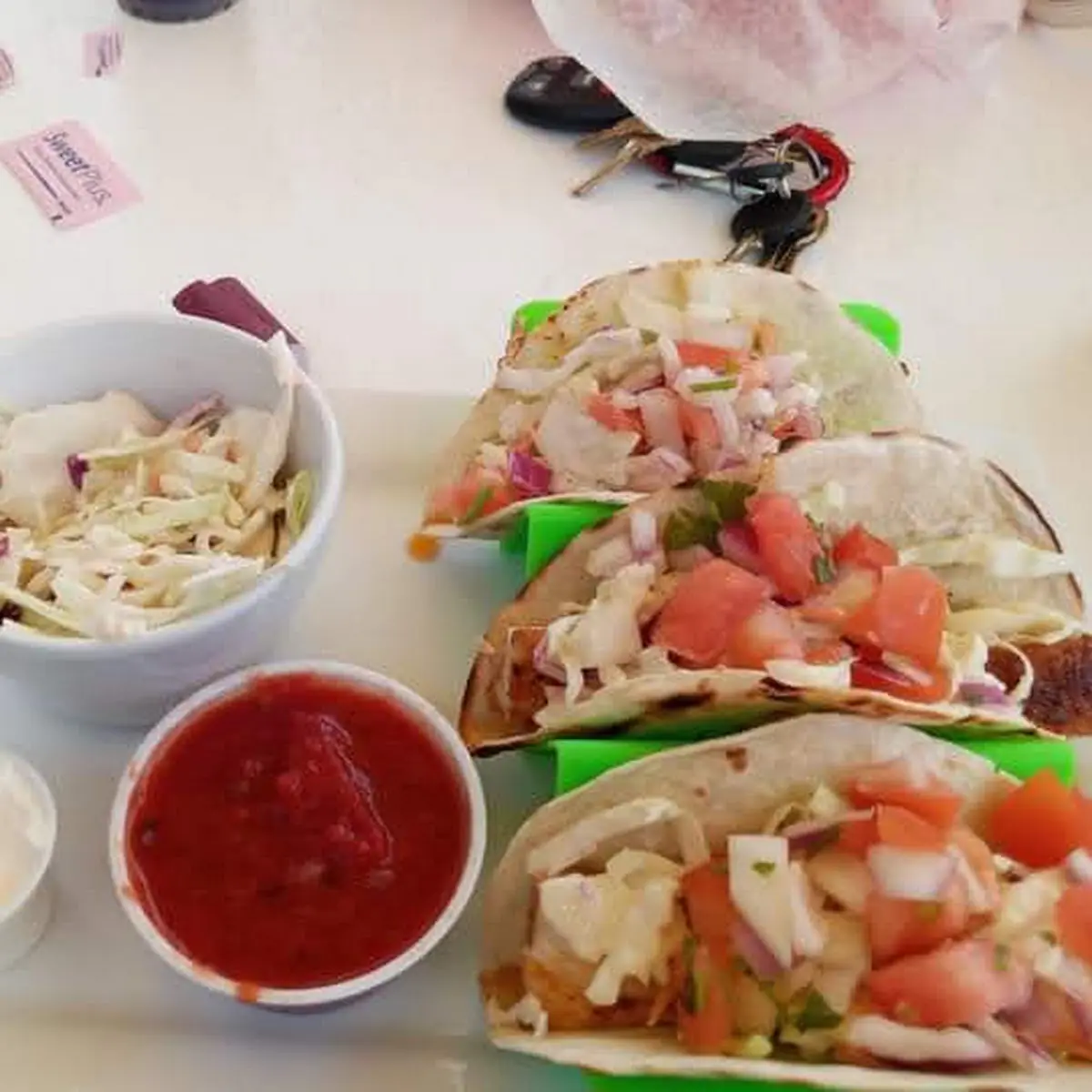Coconut Shrimp Tacos