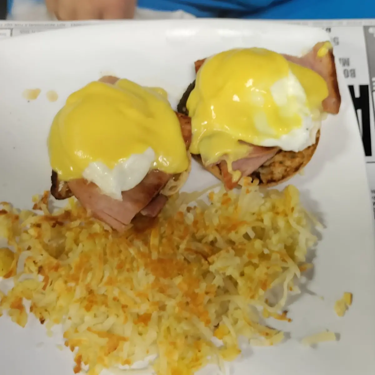 Eggs Benedict Home Fries