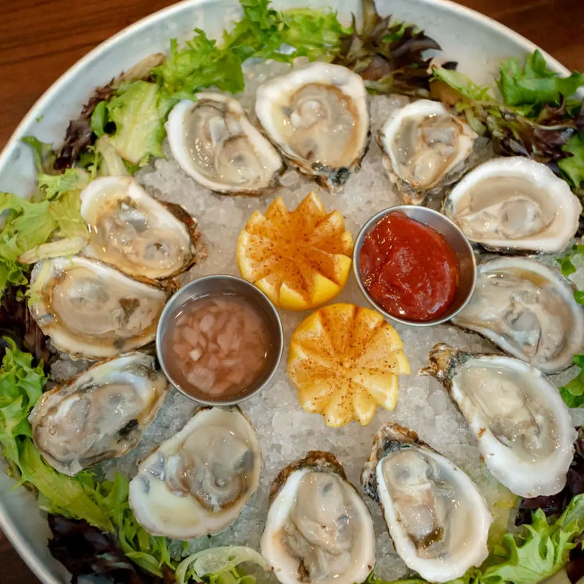 Oysters on the Half Shell