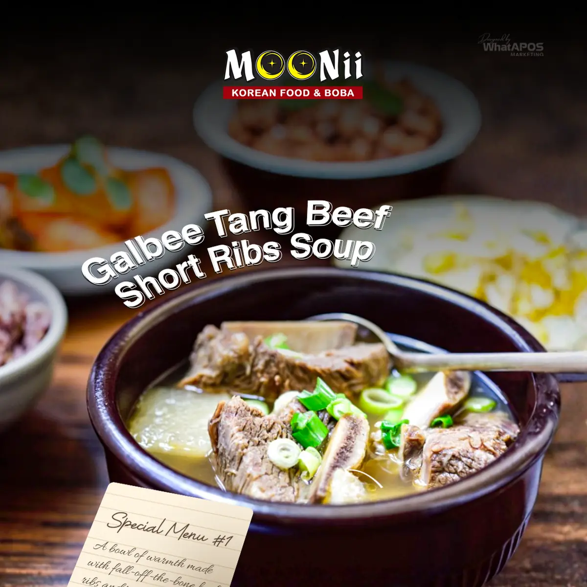 Galbi Tang Beef Short Ribs Soup