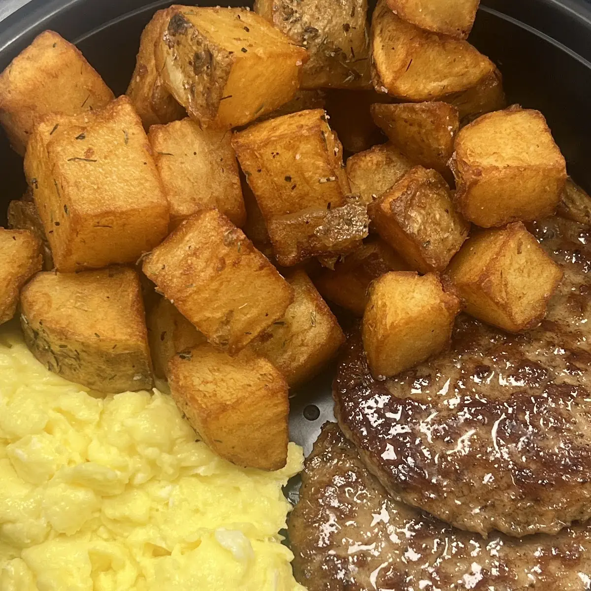 Steak Eggs and Cheese