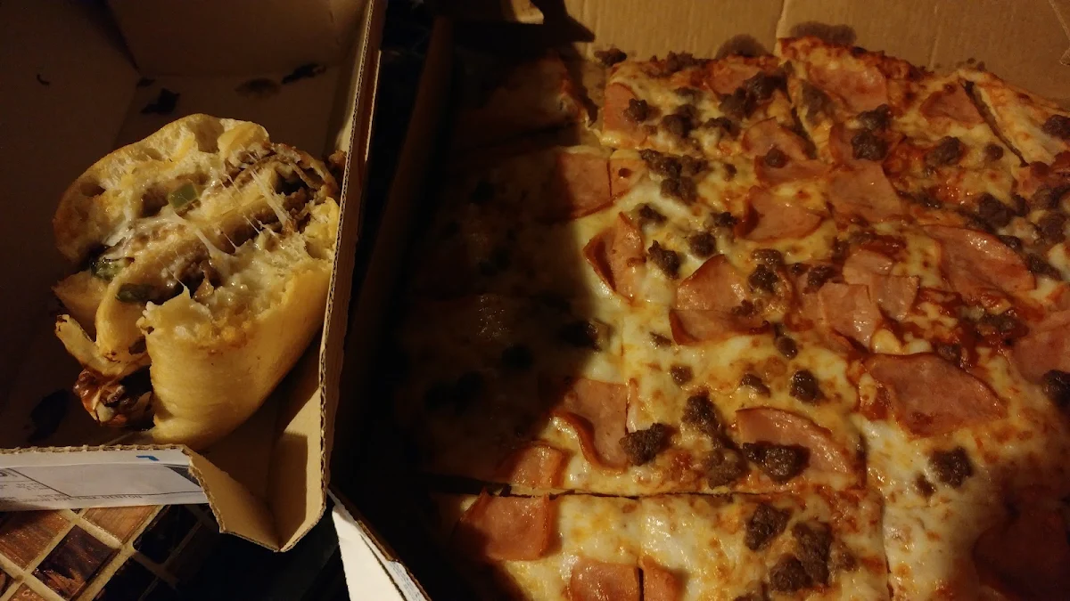 Pizza Philly Cheese Steak Sandwich