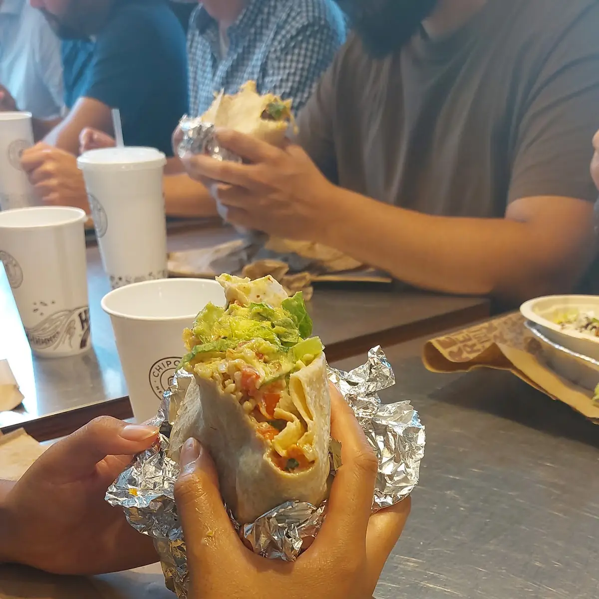 Pollo Asado Burrito