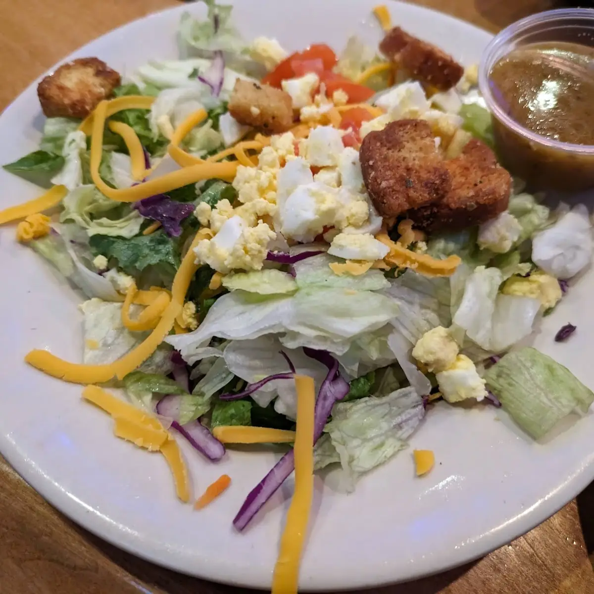 House Salad with Ranch Dressing