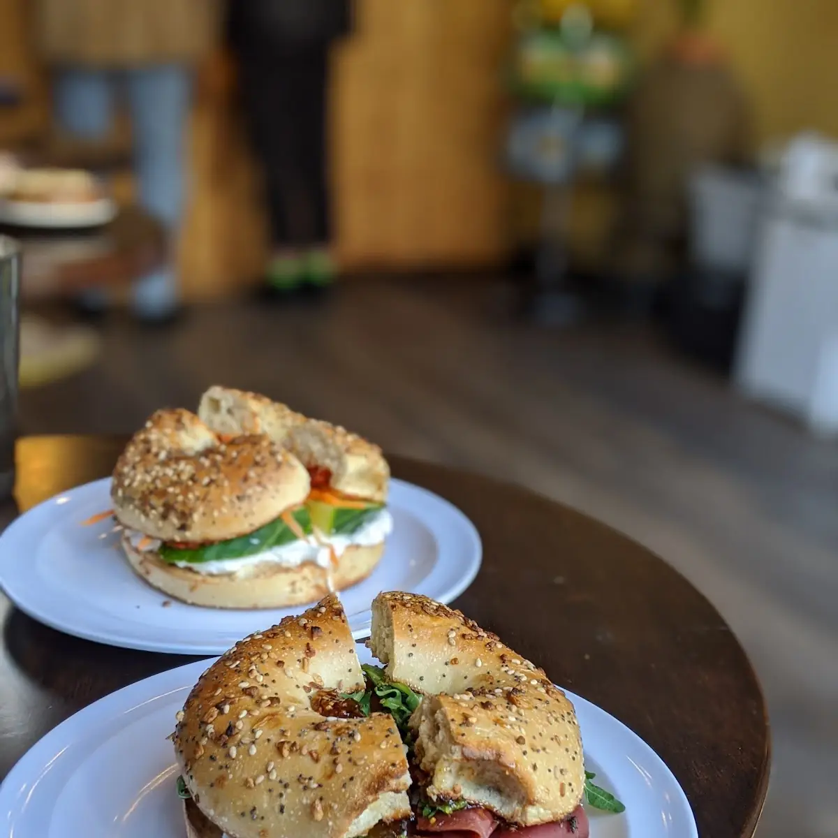 Everything Bagel with Tofu Cream Cheese