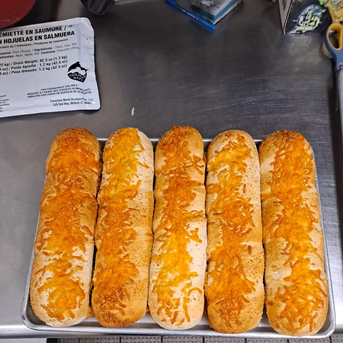 Italian Herb & Cheese Bread Fresh