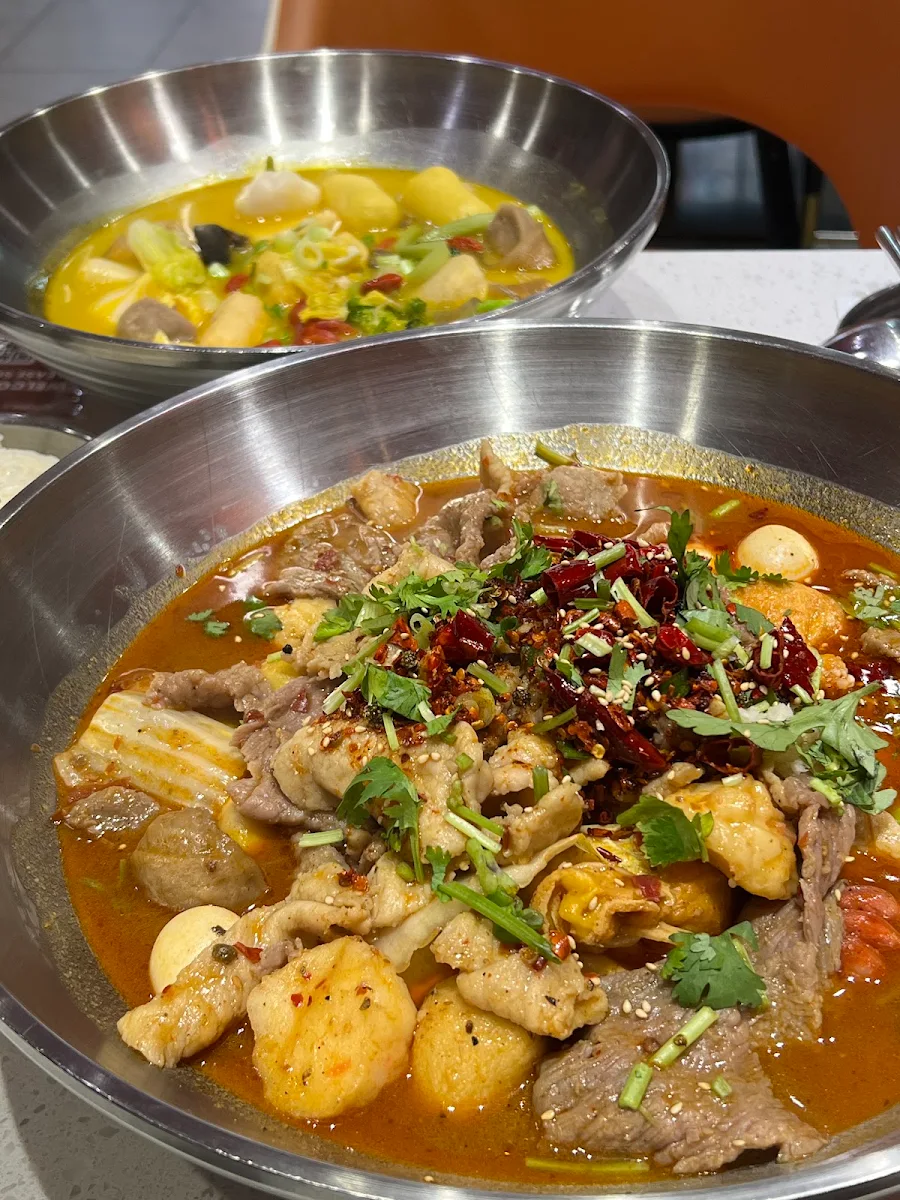 Spicy Beef Hot Pot Dish, Perfect Meat Bowl