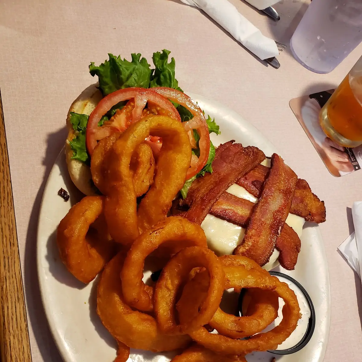 1 3 lb Bacon Cheeseburger