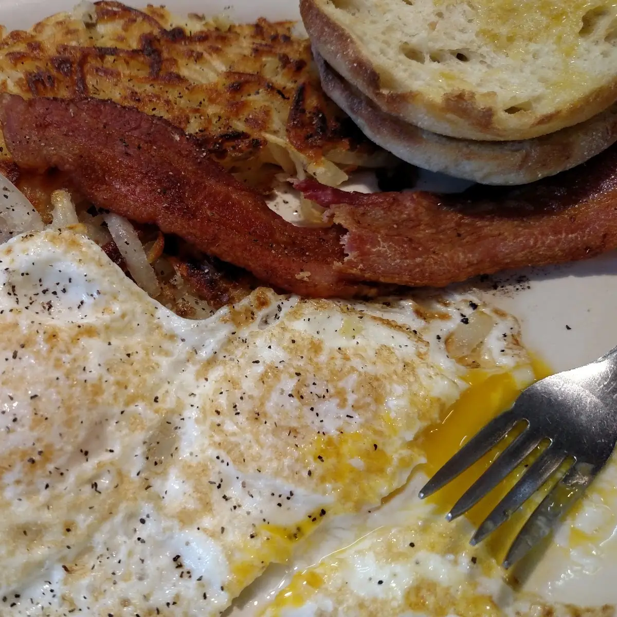 Bacon&Eggs with Hash Browns