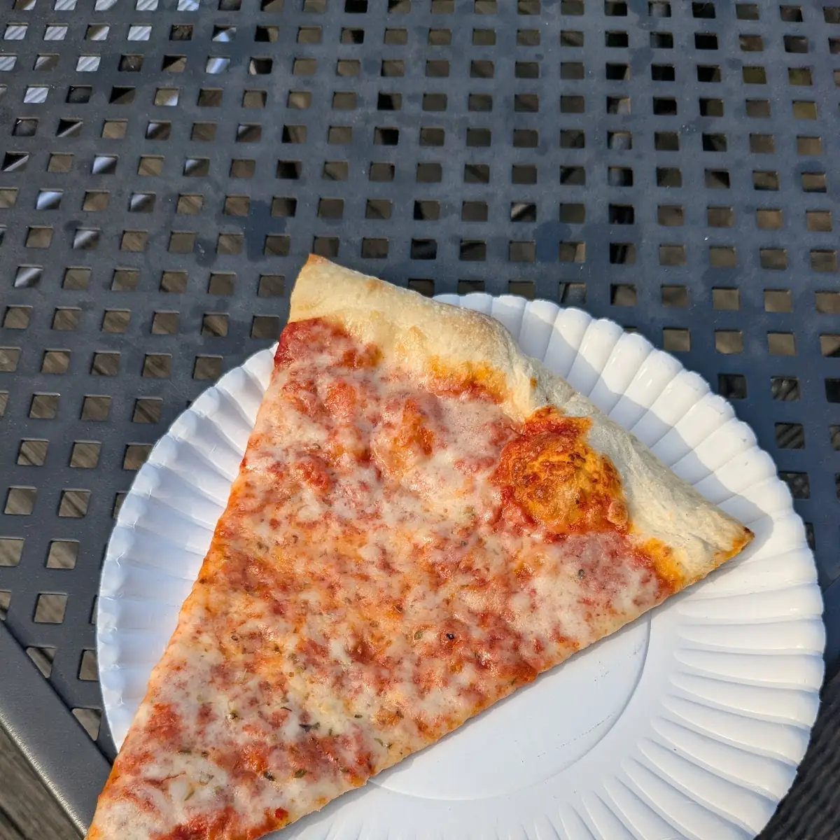 Pepperoni and Cheese Pizza Slice