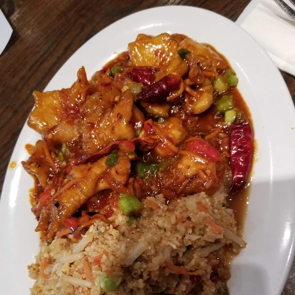 Cauliflower Rice Mongolian Beef