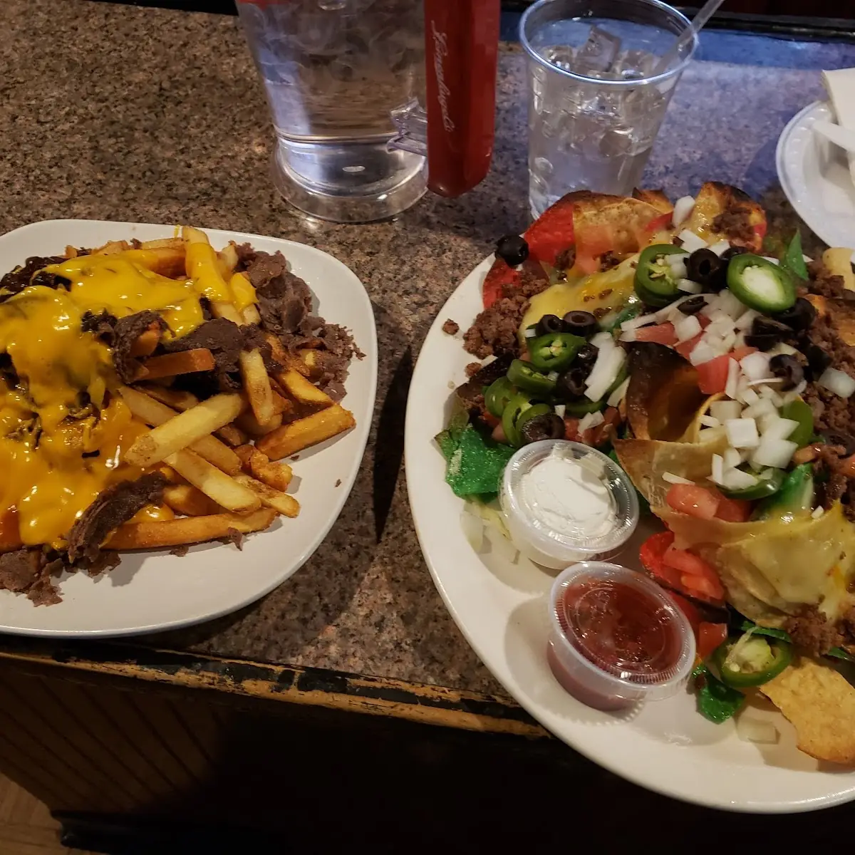 Nachos & Cheese Steak Fries