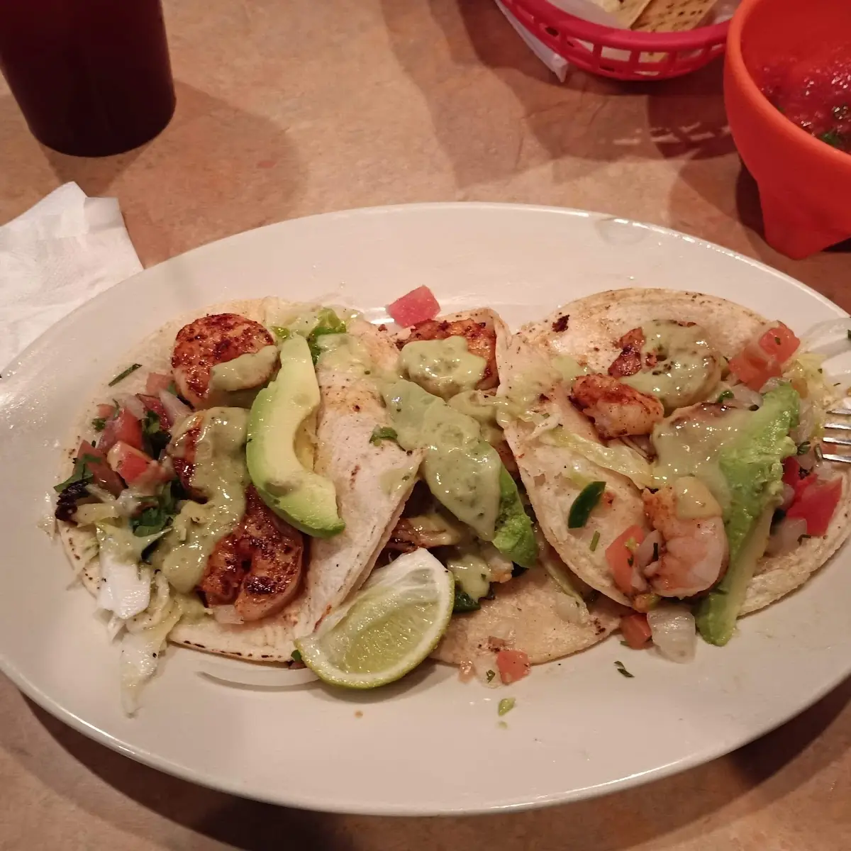 Tacos De Camarón Shrimp Tacos
