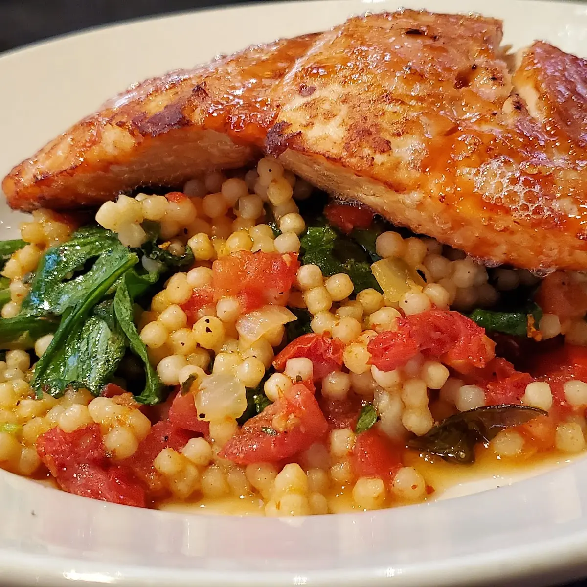 Sour Cherry Glazed Salmon