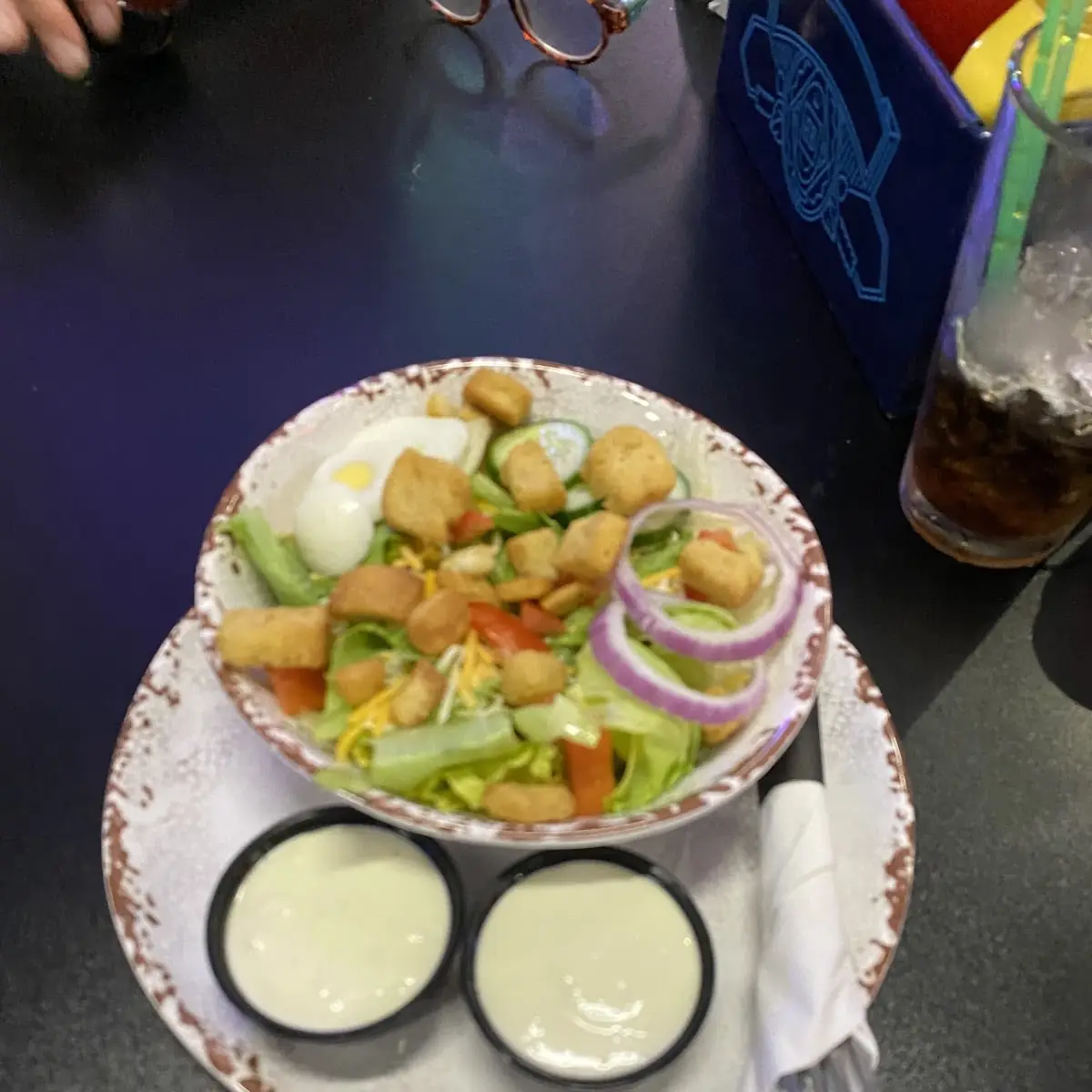 Side Salad with Blue Cheese