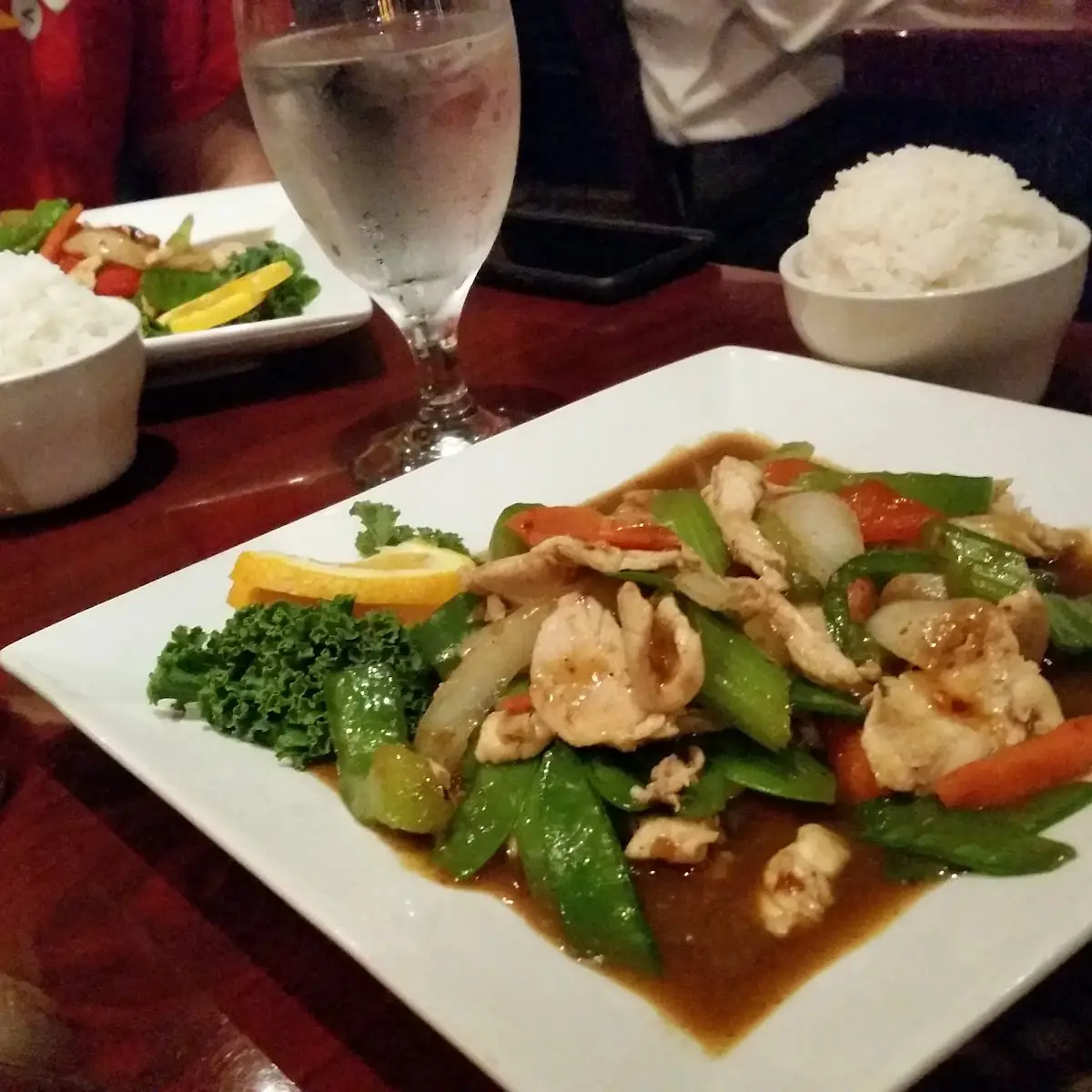 White Rice with Veggie