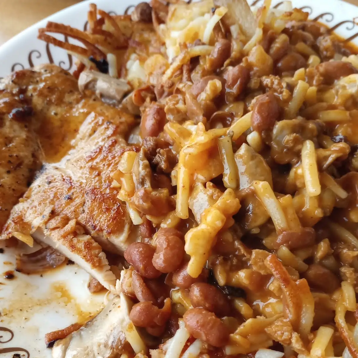 Chicken and Hash Browns