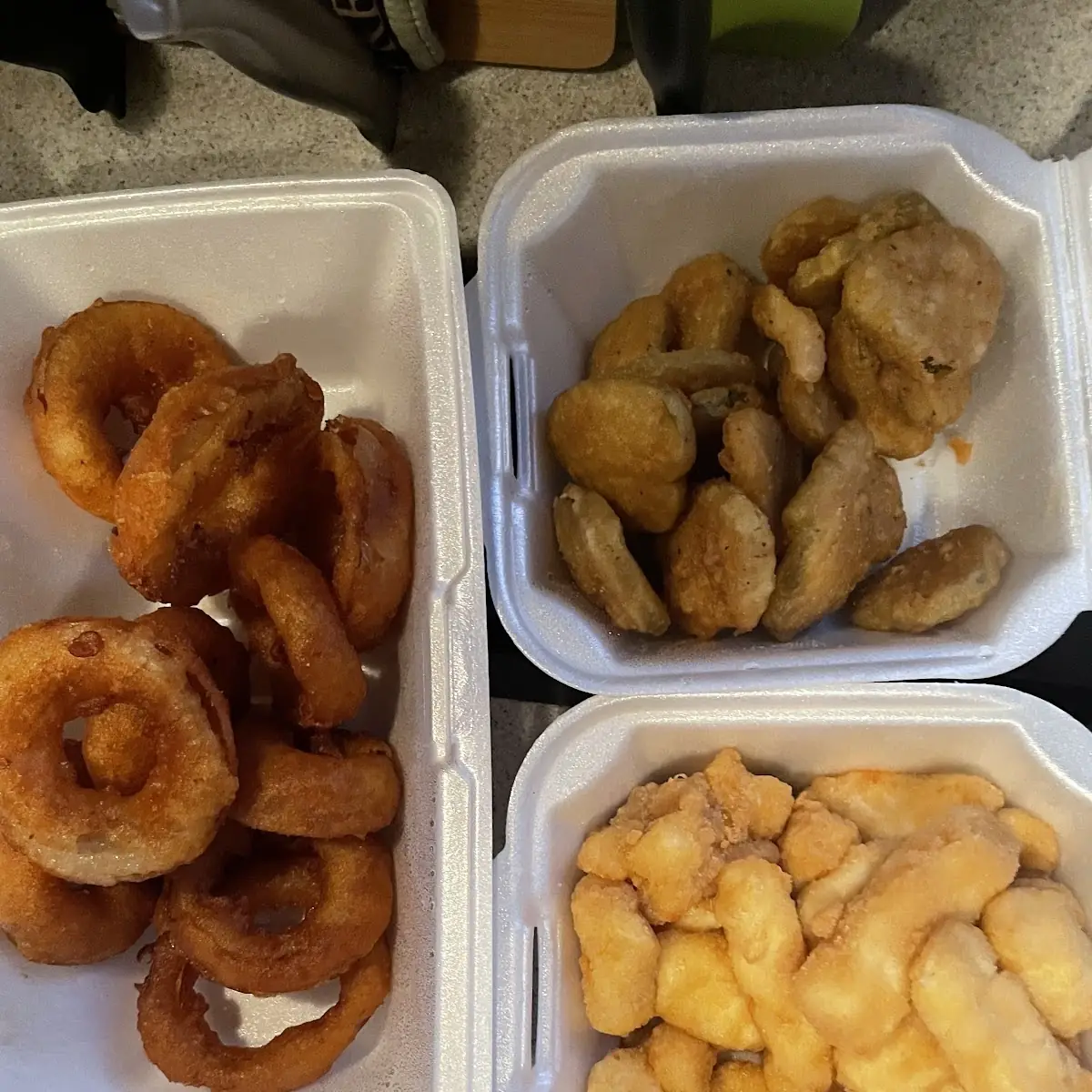 Fried Pickles Cheese Curds