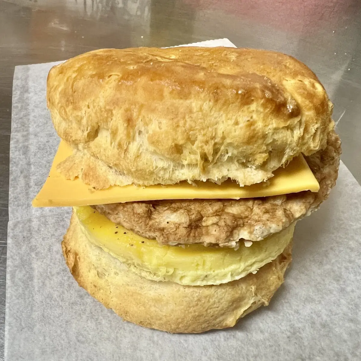 Sausage Egg and Cheese