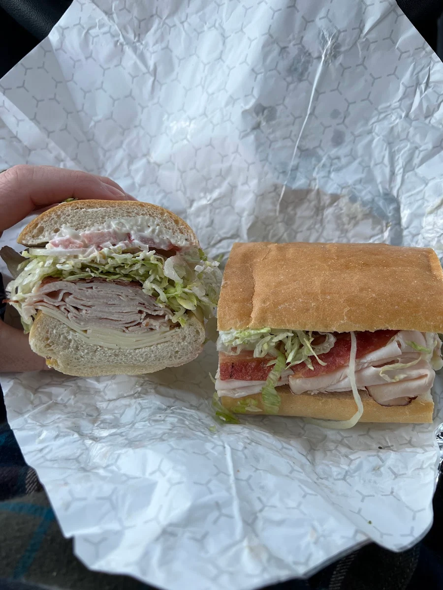 Turkey and Cheese Sub