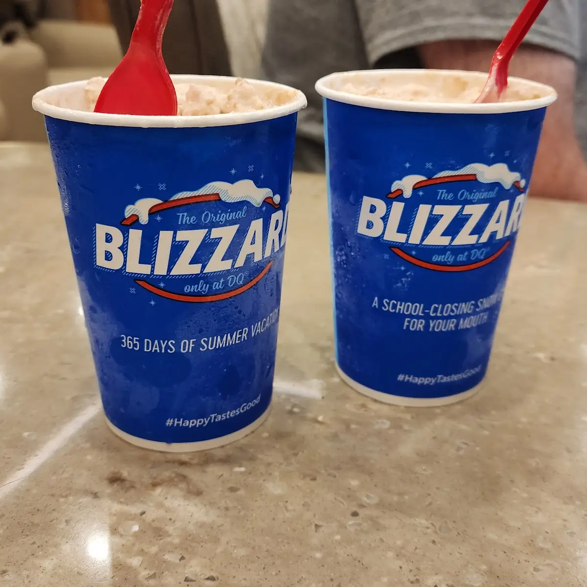 Royal New York Cheesecake Blizzard Treat