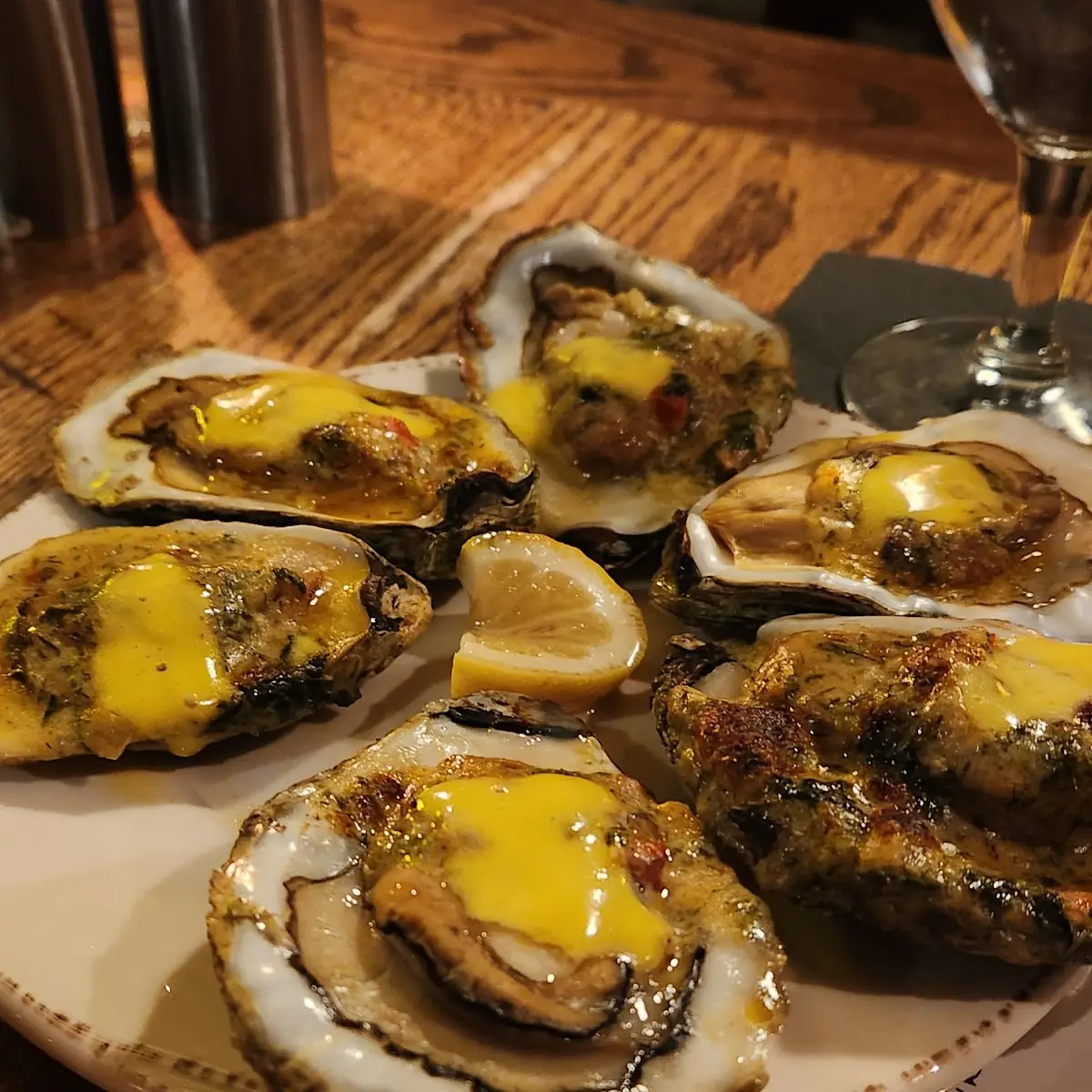 Oysters Rockefeller