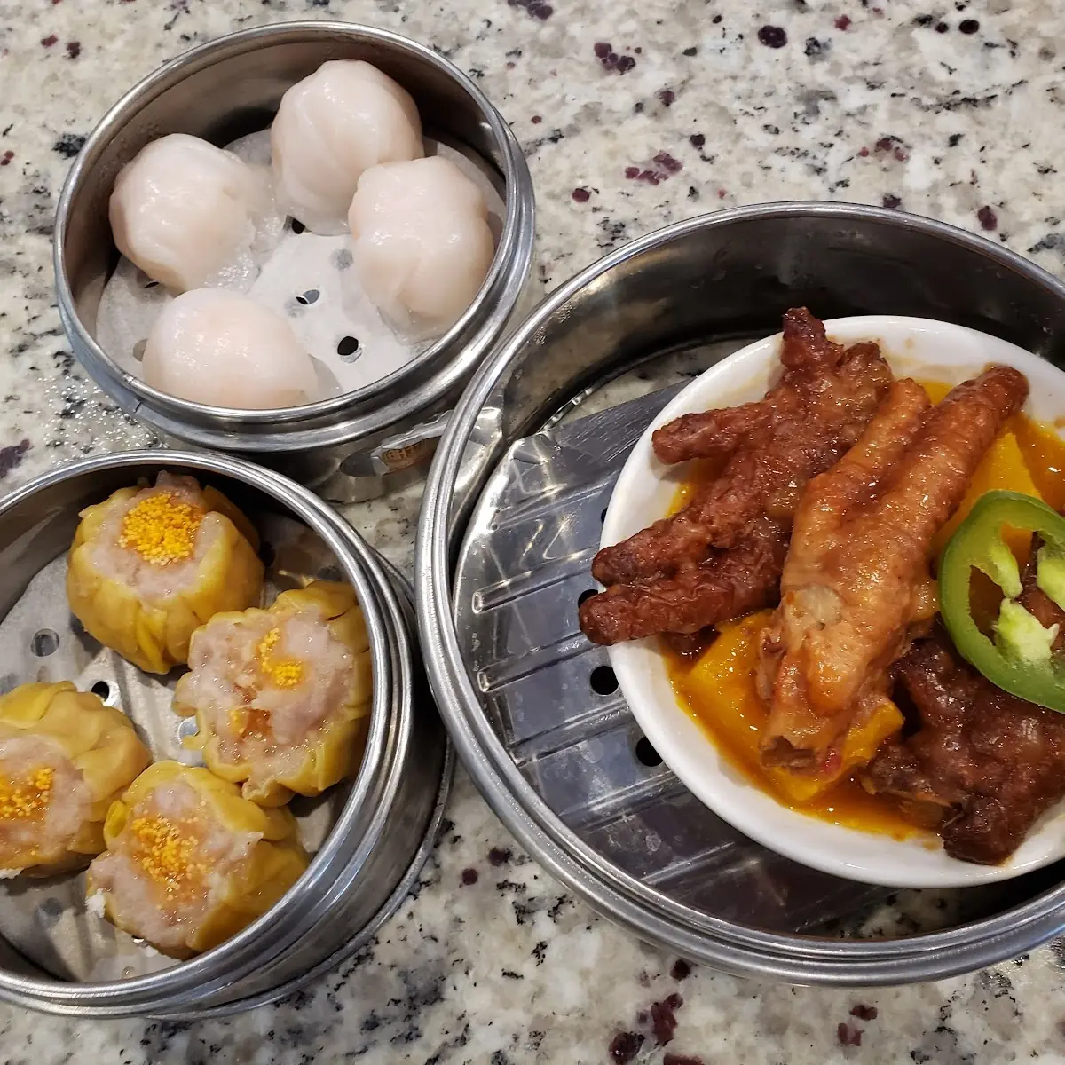 Shrimp Suimai Shrimp Dumpling Chicken Feet