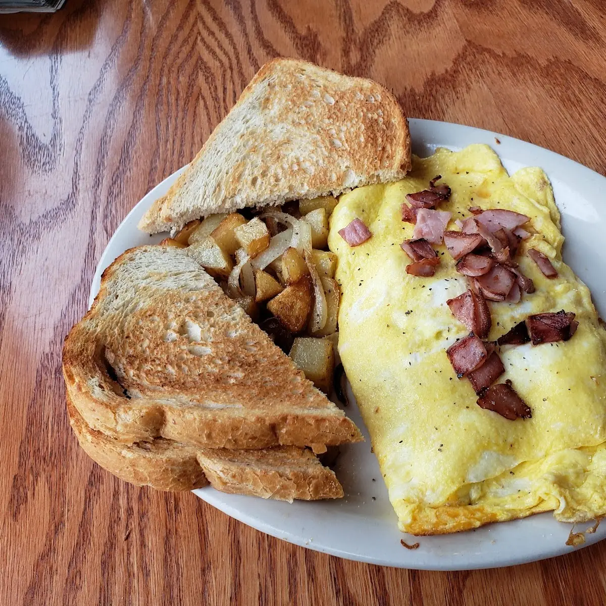 Ham and Cheese Omelette