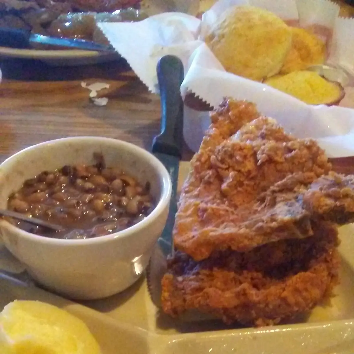 Fried Pork Chop Dinner