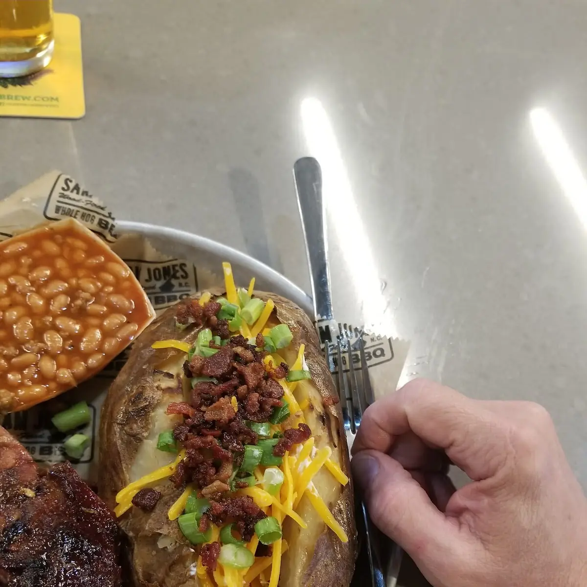 Smokehouse Baked Potato