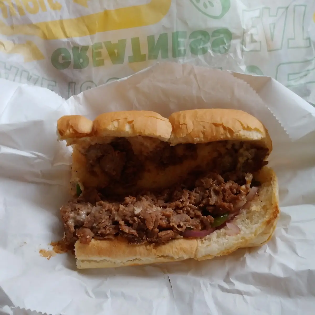 Cheese Steak Foot Long