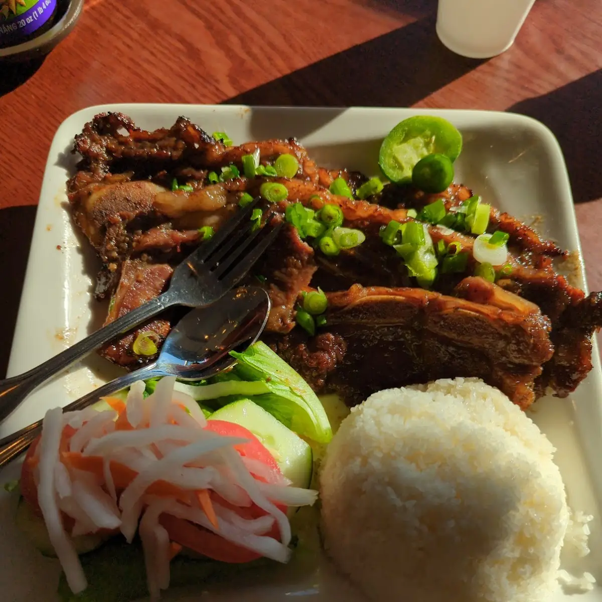 Beef Short Ribs with Broken Rice