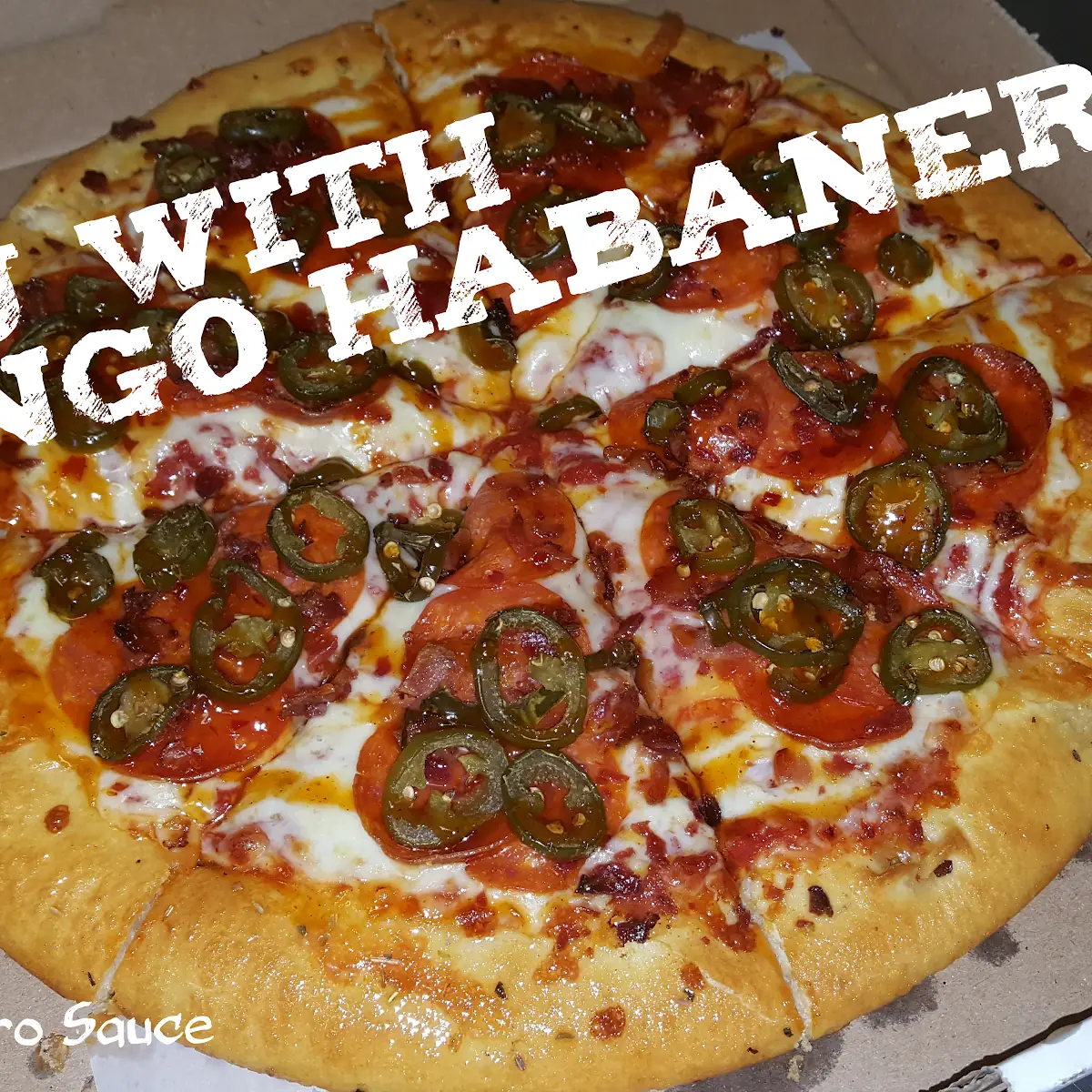 PB & J w Mango Habanero Pizza