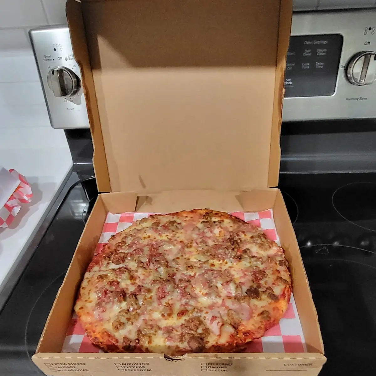 All Meat Pizza Medium Size