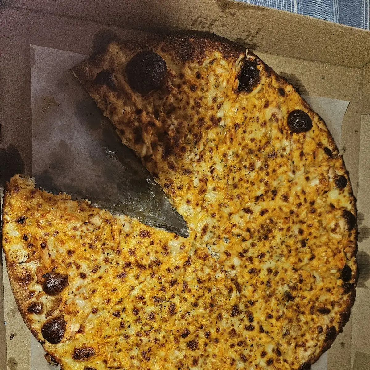 Big Buffalo Chicken Pizza