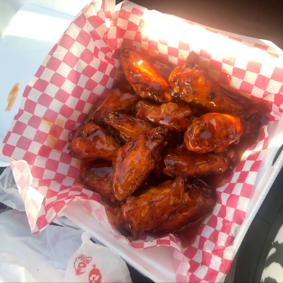 Hot Honey Chicken Wings