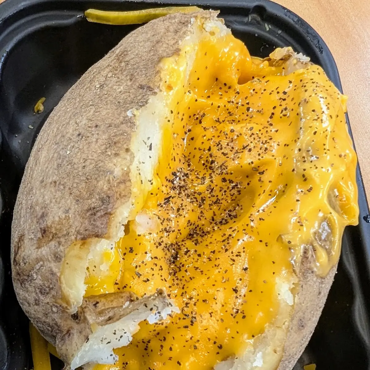 Potato with Cheese Sauce
