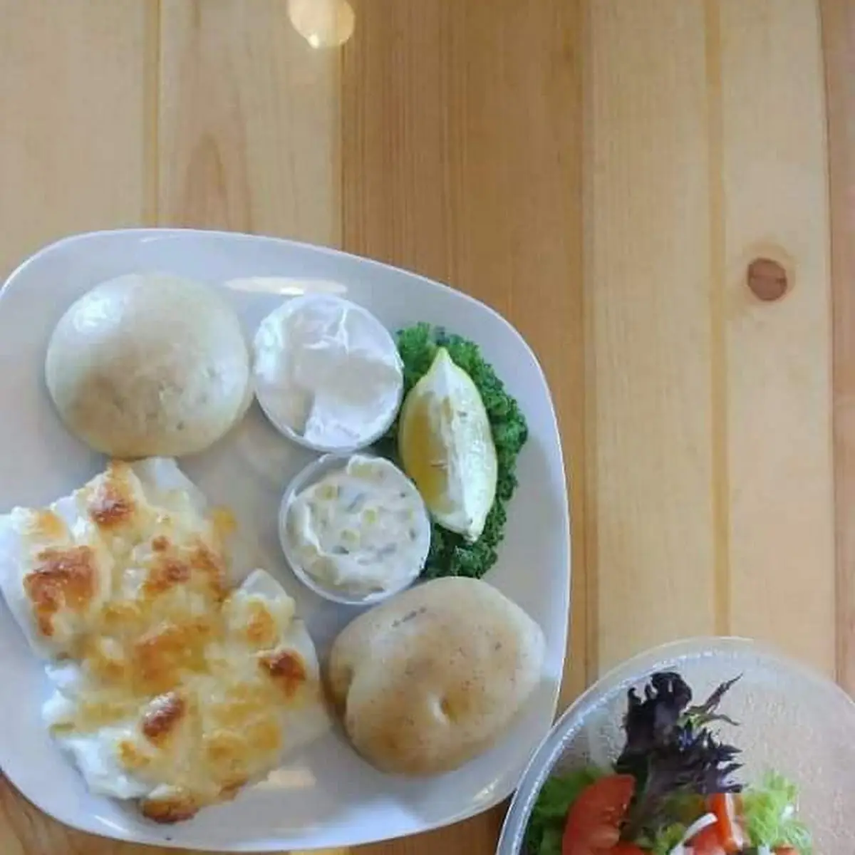 Baked Cod Dinner