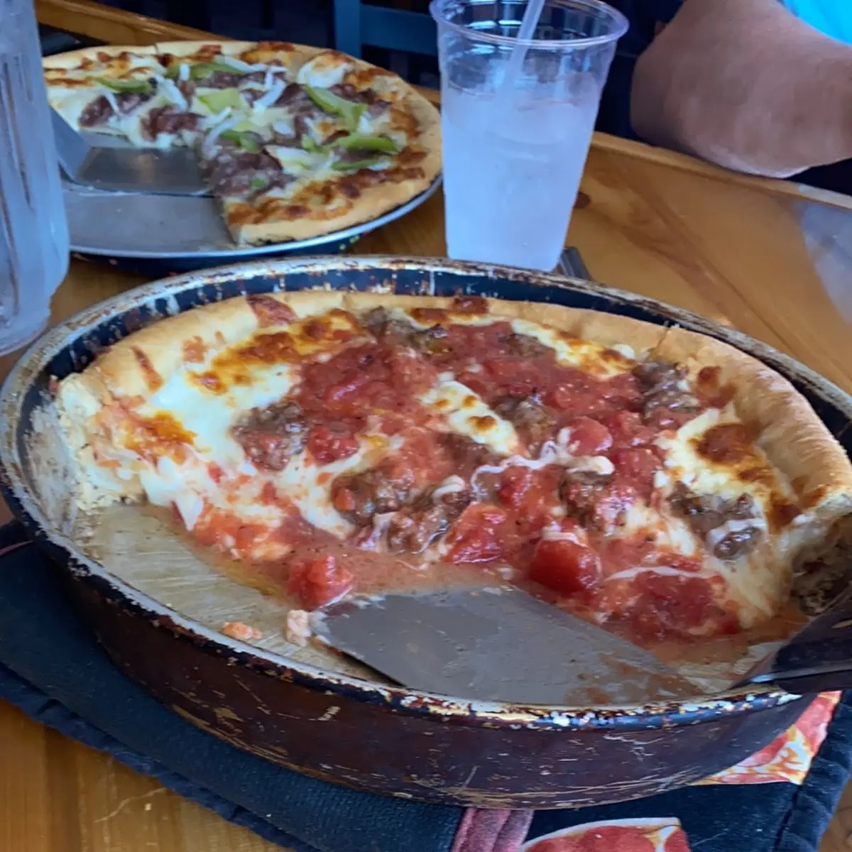 Deep Dish Meat Lovers Pizza