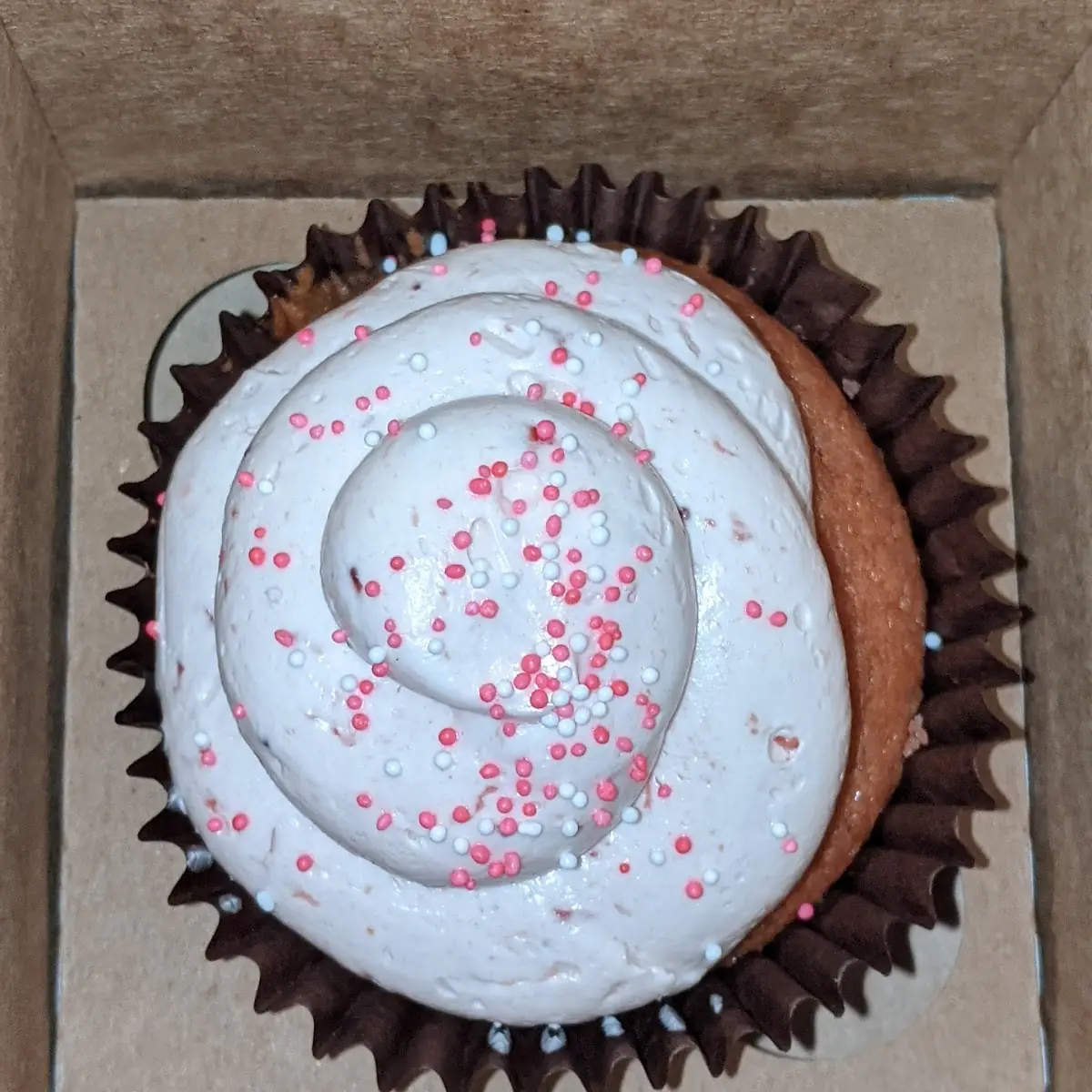 Strawberry Cream Cupcake