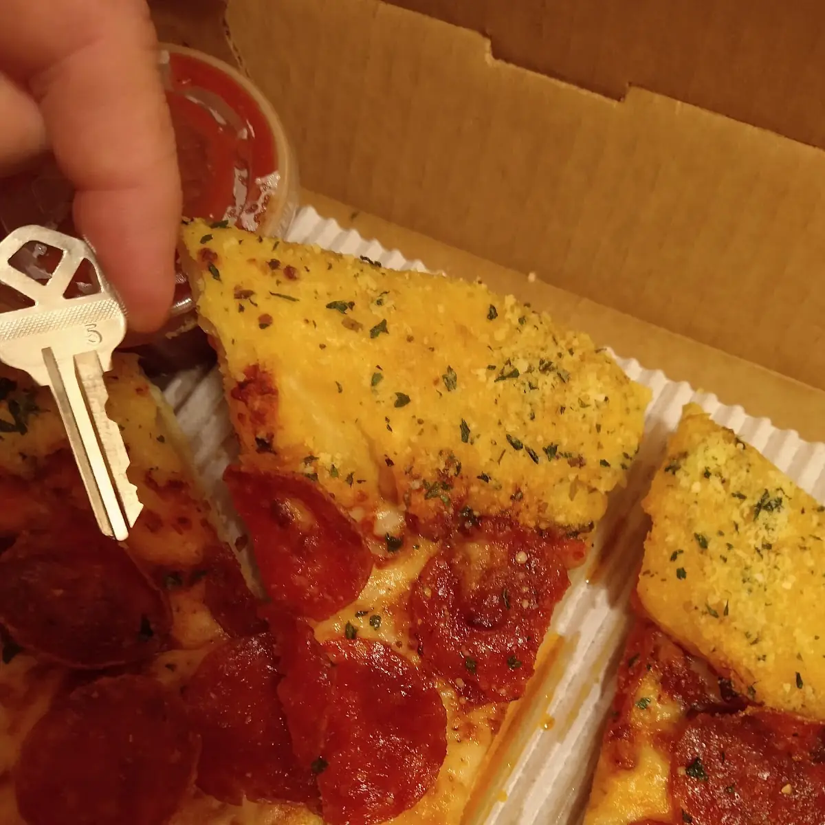 Stuffed Only Crust Pizza