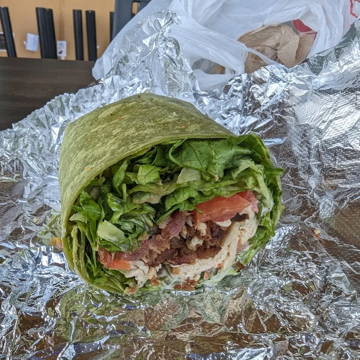 Spicy Chicken Wrap
