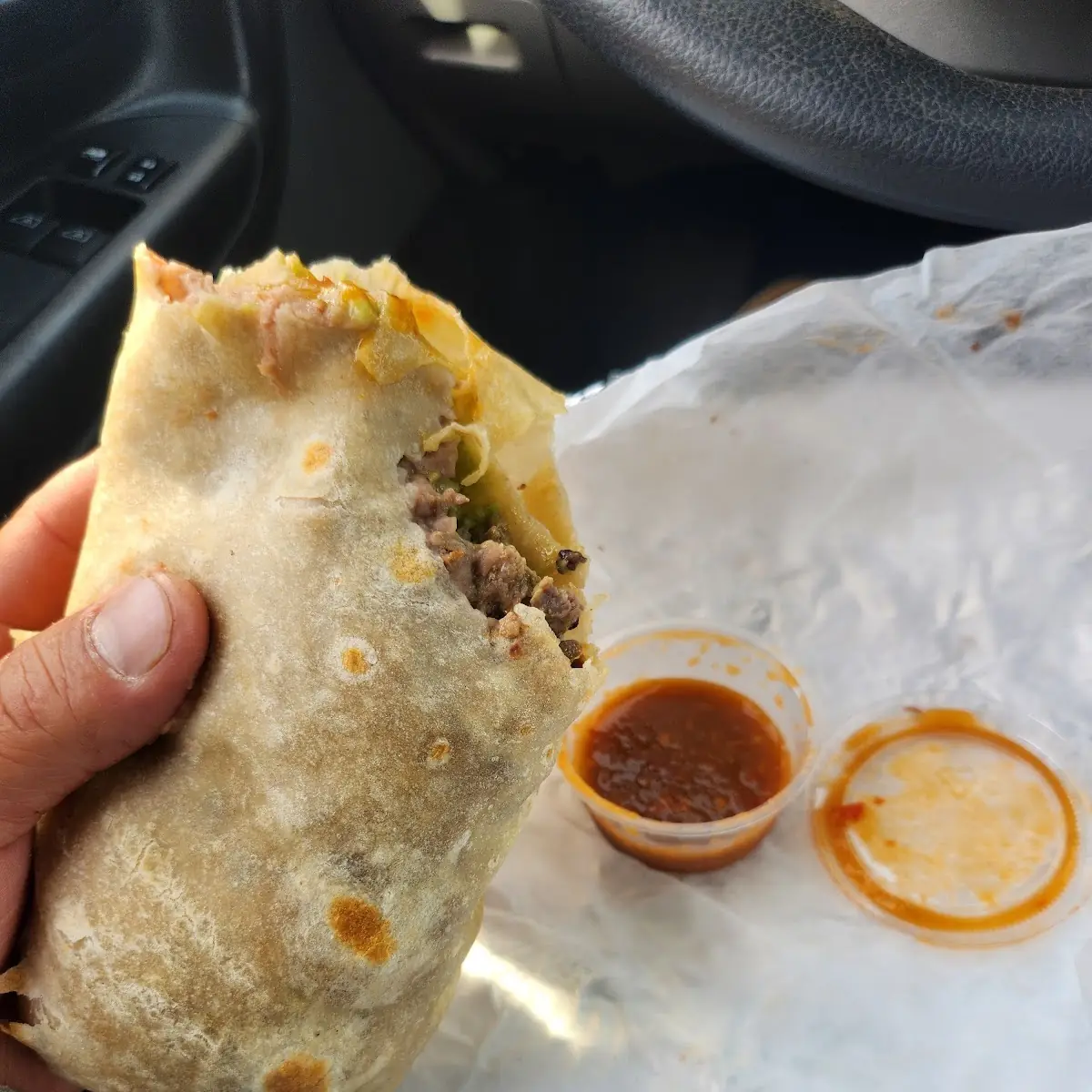 vs Bean Burrito and Fries