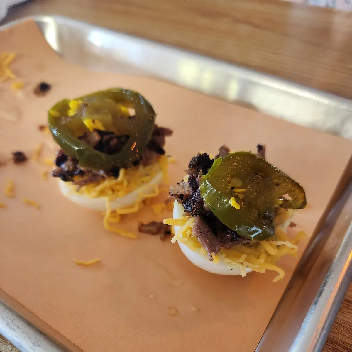 Brisket Deviled Eggs